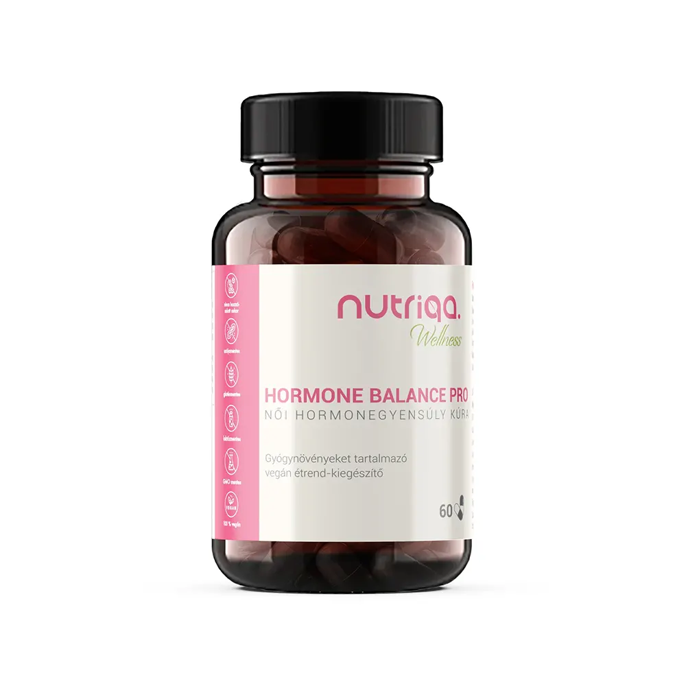 Nutriqa Hormone Balance Pro Női Hormonegyensúly kapszula - 60db