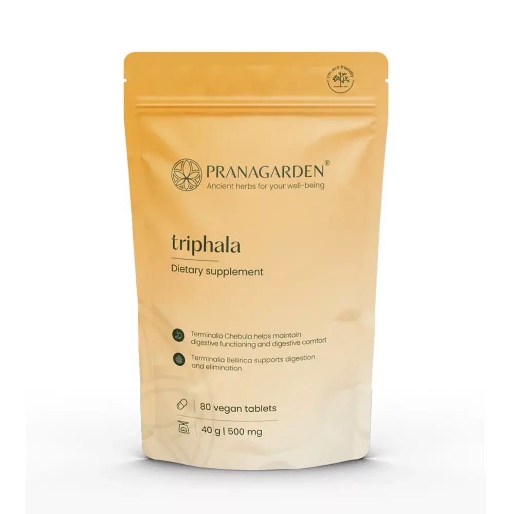 Pranagarden Triphala gyógynövény tabletta - 80db