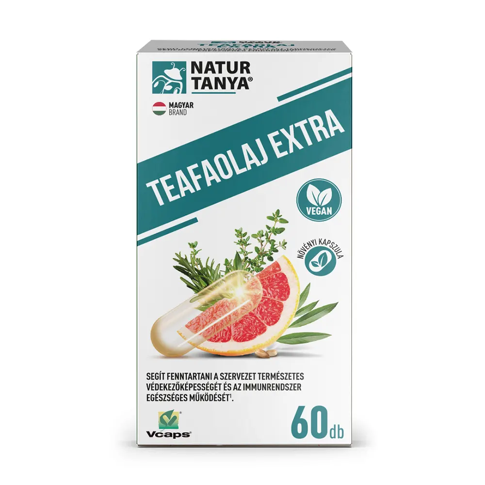 Natur Tanya Teafaolaj EXTRA kapszula - 60db