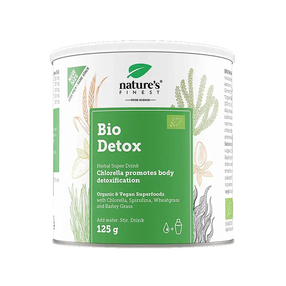 Nature's Finest Bio Detox Mix italpor a méregtelenítés támogatására - 125g