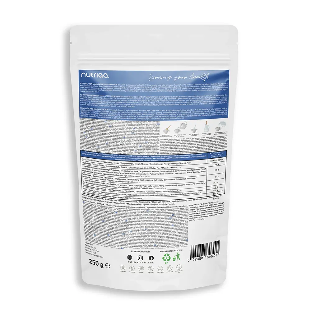 Nutriqa Pillangóborsó - Maca Latte - 250g Nutriqa Pillangóborsó - Maca Latte - 250g