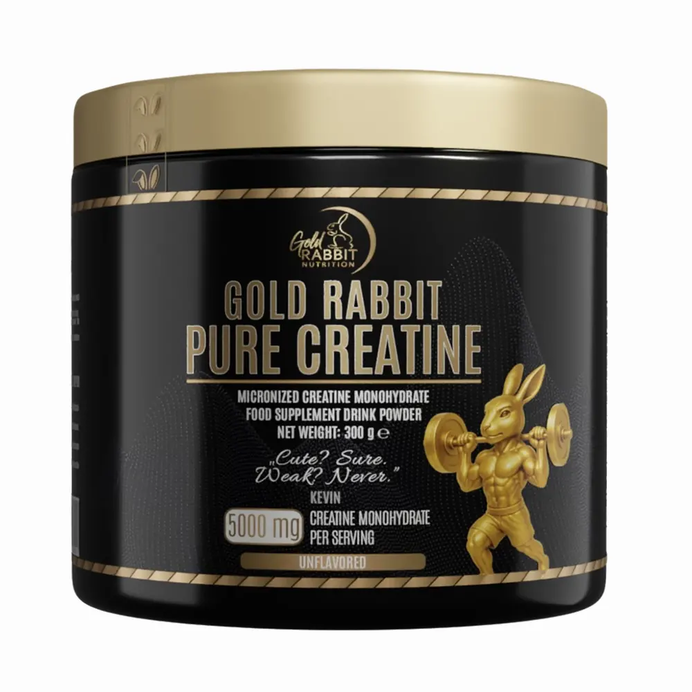 Gold Rabbit Pure Creatine mikronizált kreatin monohidrát por - 300g