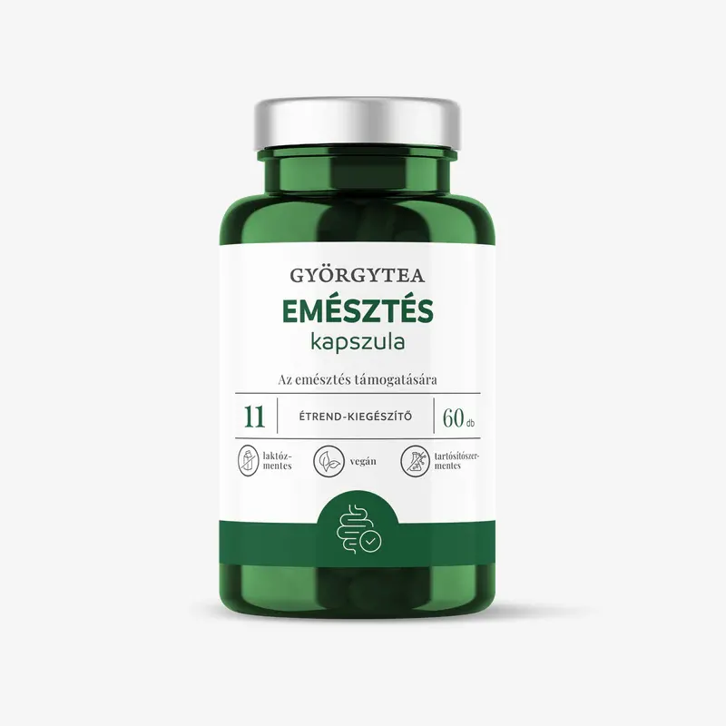 Györgytea Emésztés kapszula - 60db
