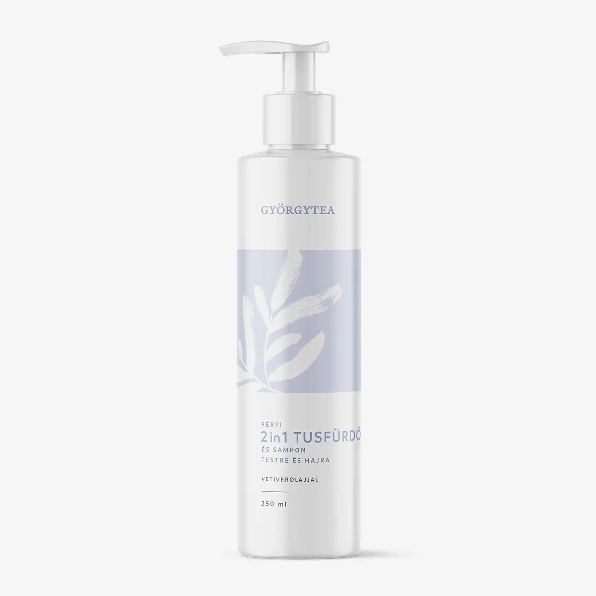 Györgytea Férfi 2in1 tusfürdő és sampon vetiverolajjal - 250ml
