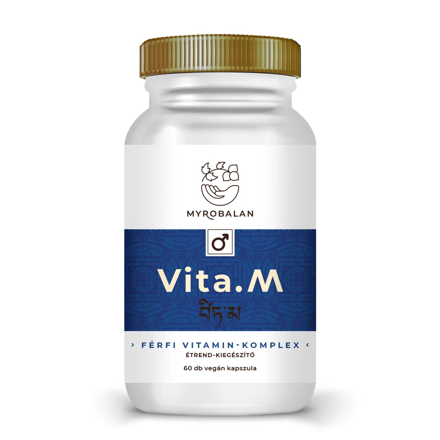 Myrobalan Vita.M férfi vitamin-komplex - 60db