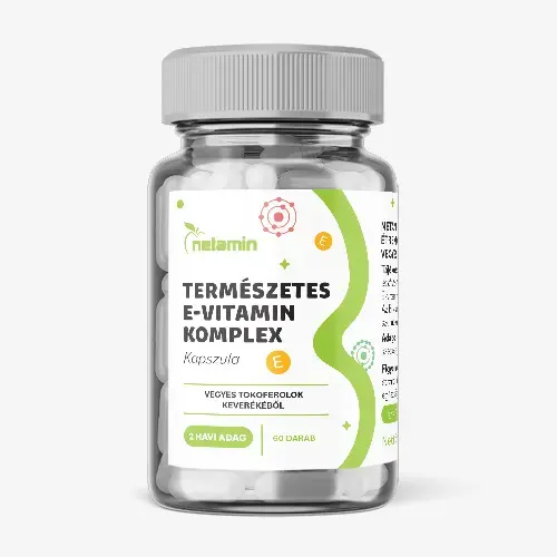 Netamin Természetes E-vitamin Komplex kapszula - 60db