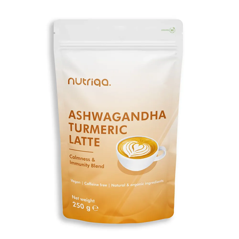 Nutriqa Ashwagandha-Kurkuma Latte - 250g