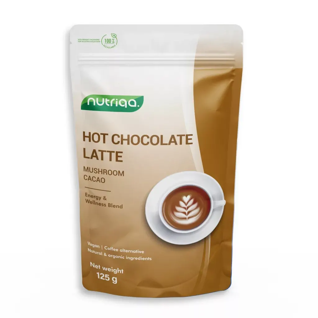 Nutriqa Gyógygomba-Kakaó Latte - 125g