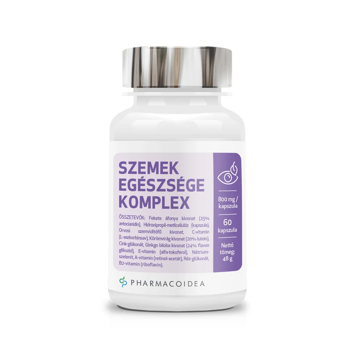 Pharmacoidea Szemek Egészsége Komplex kapszula - 60db