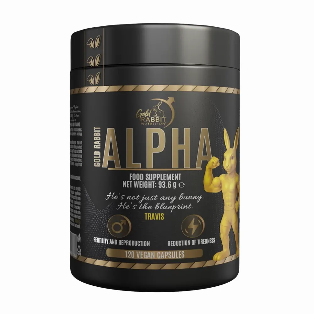 Gold Rabbit Alpha növényi vitalitásfokozó kapszula - 120db