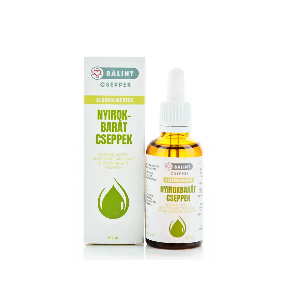 Bálint Cseppek Alkoholmentes Nyirokbarát cseppek - 50ml Bálint Cseppek Alkoholmentes Nyirokbarát cseppek - 50ml