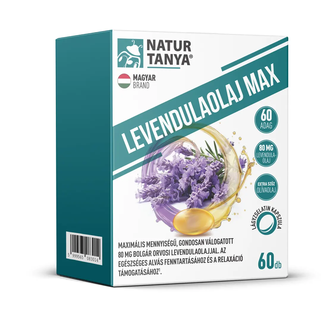 Natur Tanya Levendulaolaj MAX kapszula - 60db