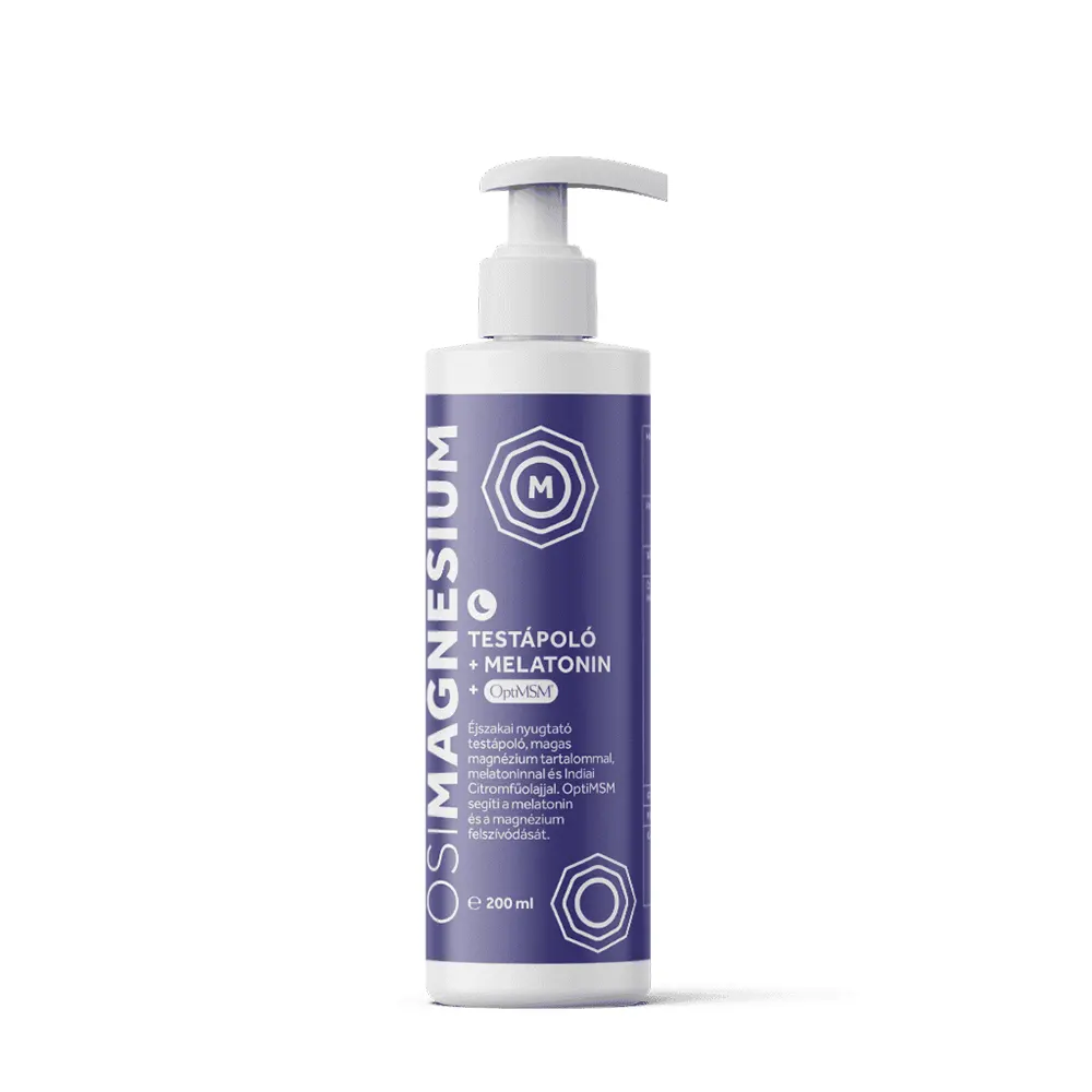 Ősi Magnézium Testápoló Melatonin + OptiMSM - 200ml
