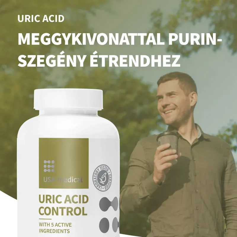 USA Medical Uric Acid Control kapszula - 60db USA Medical Uric Acid Control kapszula - 60db