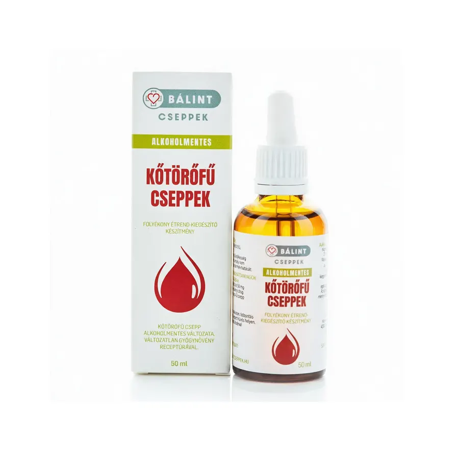 Bálint Cseppek Alkoholmentes Kőtörőfű cseppek - 50ml