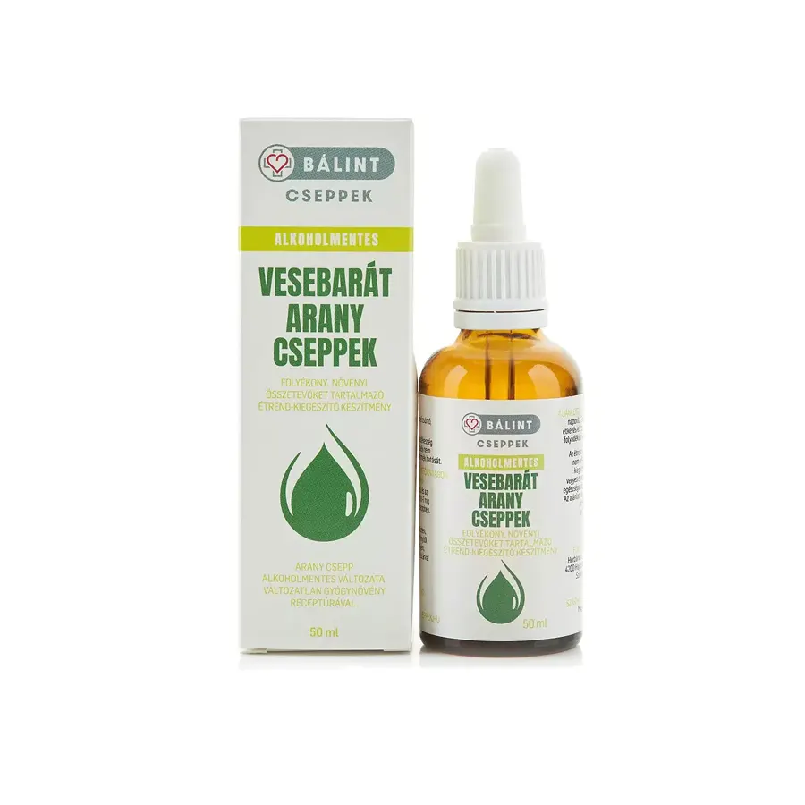 Bálint Cseppek Alkoholmentes Vesebarát Arany cseppek - 50ml