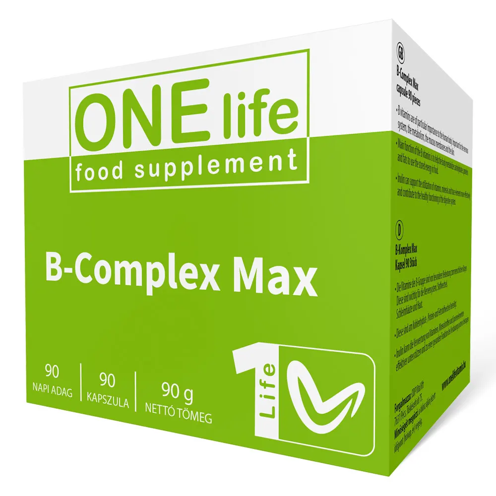 One Life Vitality B-Komplex Max kapszula - 90db