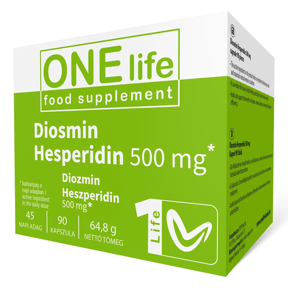 One Life Diozmin Heszperidin kapszula - 90db