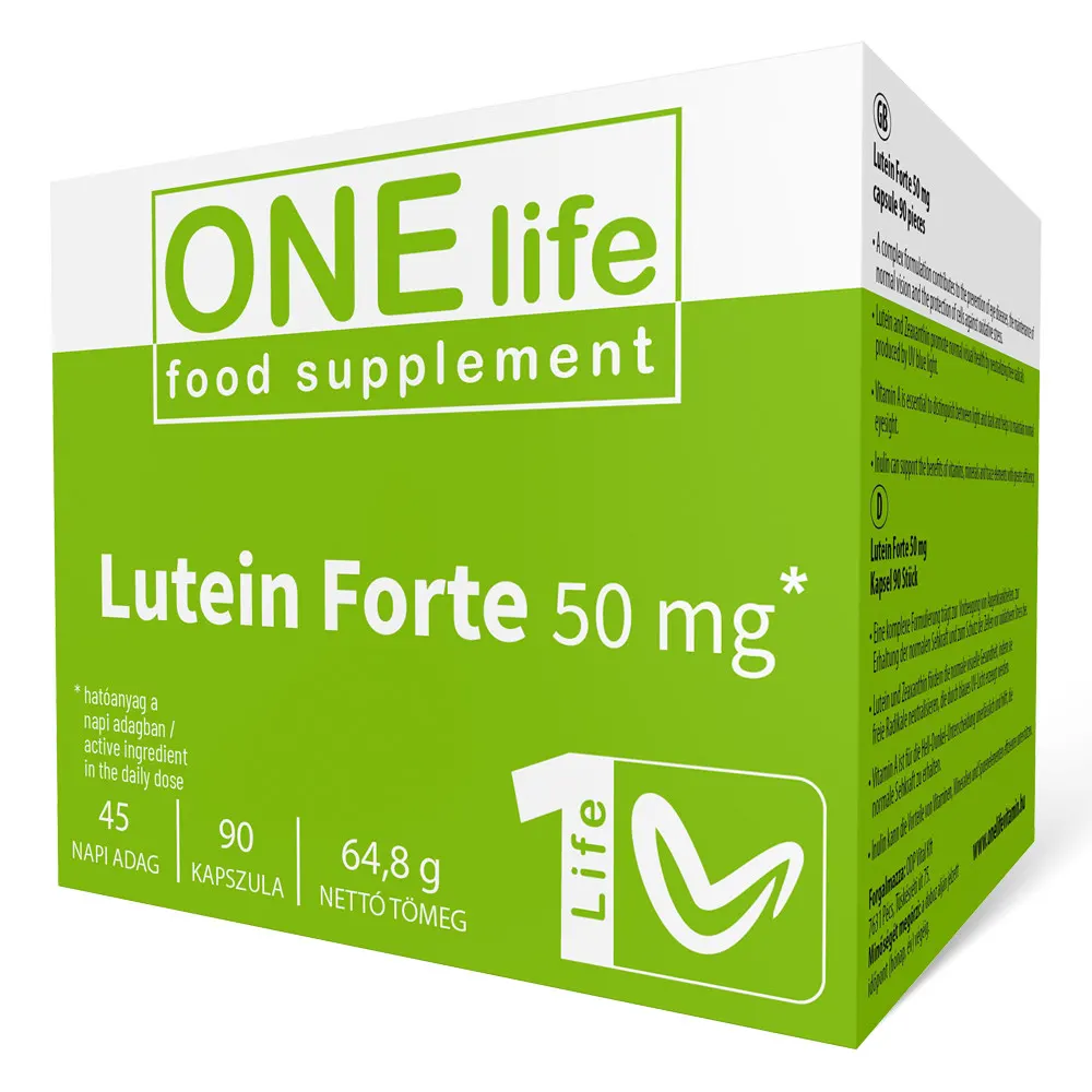 One Life Vitality Lutein Forte kapszula - 90db