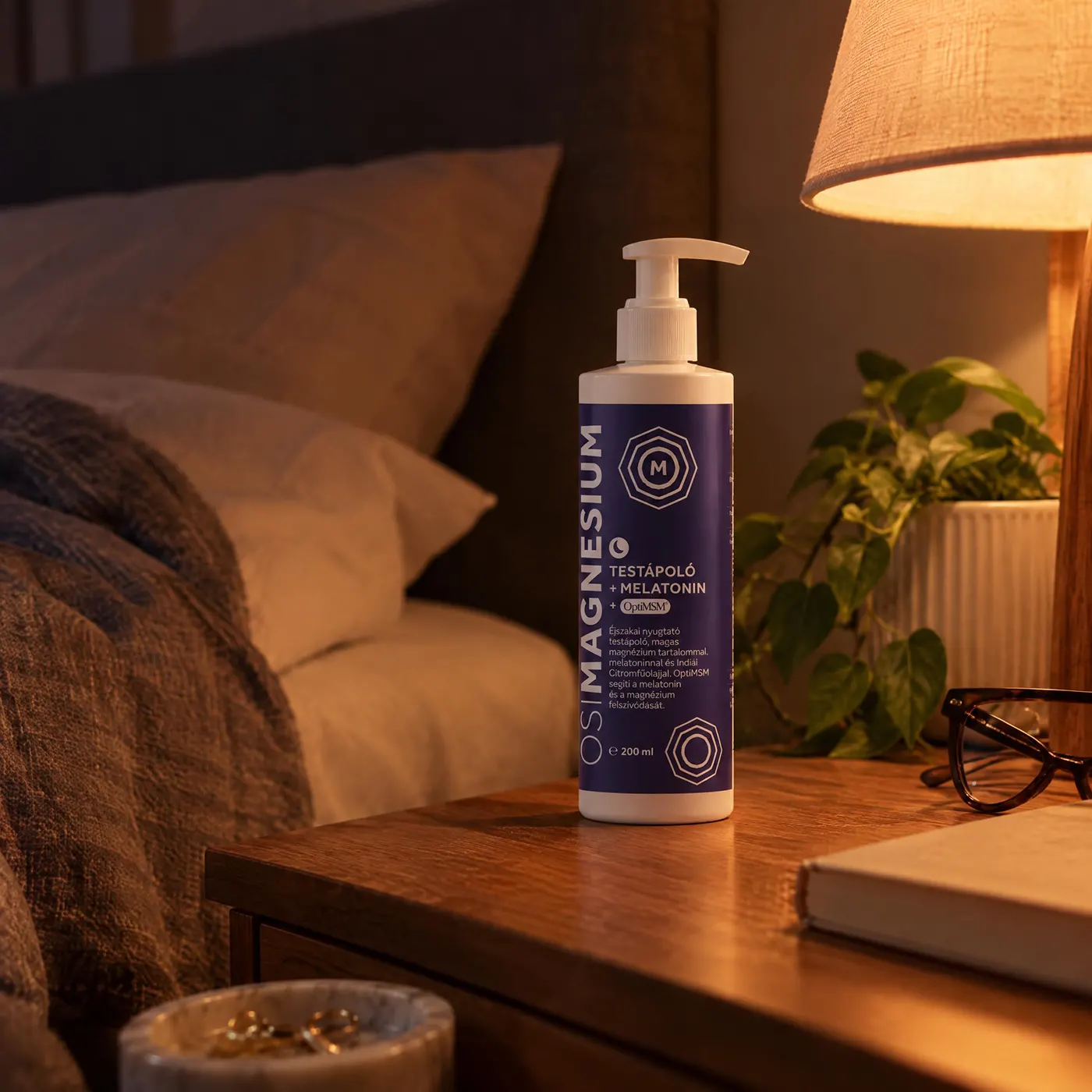 Ősi Magnézium Testápoló Melatonin + OptiMSM - 200ml Ősi Magnézium Testápoló Melatonin + OptiMSM - 200ml