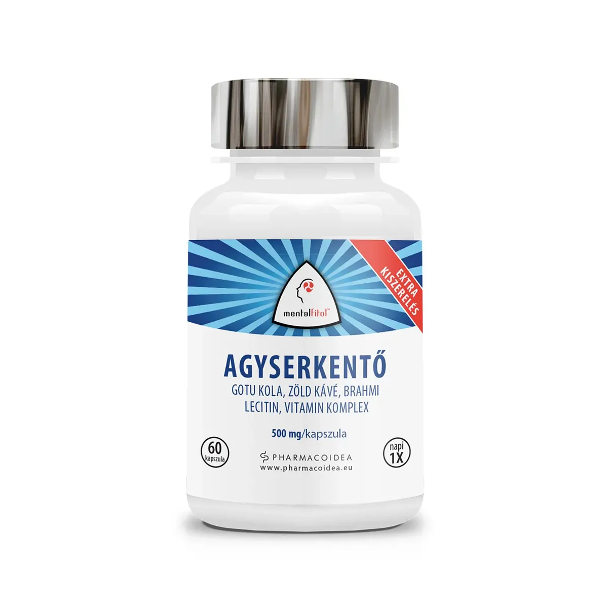 Pharmacoidea MentalFitol Agyserkentő kapszula - 60db